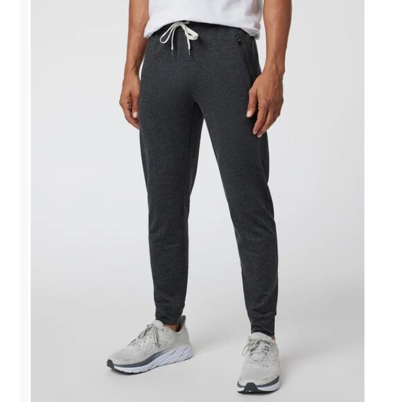 Vuori Mens Ponto Dreamknit Performance Jogger Charcoal Heather Size Large - Picture 5 of 11